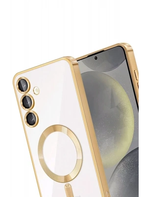 Newface Samsung Galaxy A17 5G Kross Magneticsafe Kapak - Gold