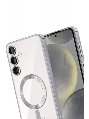 Newface Samsung Galaxy A17 5G Kross Magneticsafe Kapak - Gümüş