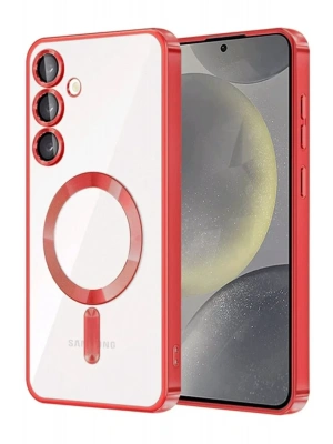 Newface Samsung Galaxy A17 5G Kross Magneticsafe Kapak - Kırmızı