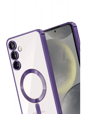 Newface Samsung Galaxy A17 5G Kross Magneticsafe Kapak - Mor