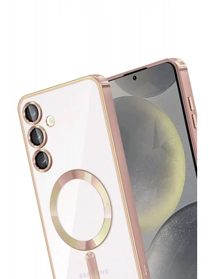 Newface Samsung Galaxy A17 5G Kross Magneticsafe Kapak - Rose