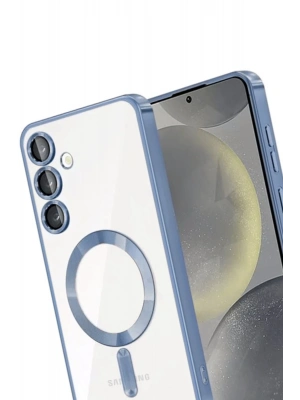 Newface Samsung Galaxy A17 5G Kross Magneticsafe Kapak - Sierra Blue