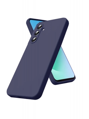 Newface Samsung Galaxy A17 5G Nano içi Kadife Silikon - Lacivert