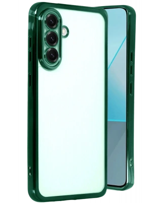 Newface Samsung Galaxy A17 5G Razer Lensli Silikon - Yeşil