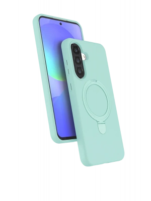 Newface Samsung Galaxy A17 5G Regal Magsafe Standlı Kapak - Su Yeşili