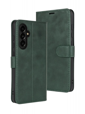 Newface Samsung Galaxy A17 5G Trend S Plus Kapaklı Kılıf - Yeşil