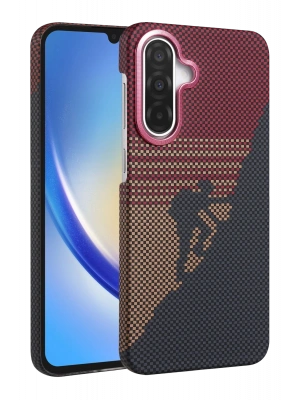 Newface Samsung Galaxy A17 5G Vega Magsafe Kapak - Kırmızı