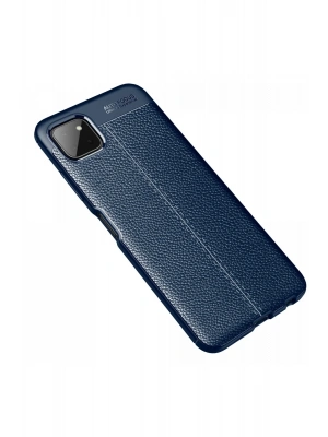 Newface Samsung Galaxy A22 Kılıf Auto Focus Kapak - Lacivert