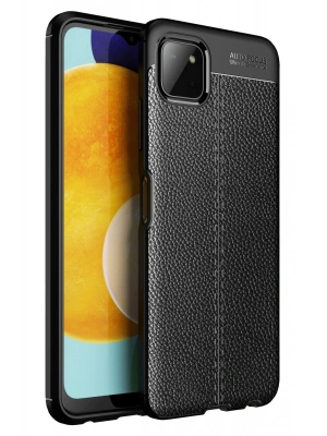 Newface Samsung Galaxy A22 Kılıf Auto Focus Kapak - Siyah