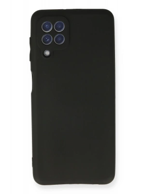 Newface Samsung Galaxy A22 Kılıf First Silikon - Siyah