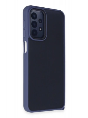 Newface Samsung Galaxy A23 4G Kılıf Elegant Kapak - Açık Mavi