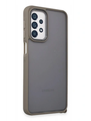 Newface Samsung Galaxy A23 4G Kılıf Elegant Kapak - Titan Gri