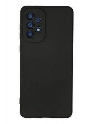 Newface Samsung Galaxy A23 4G Kılıf Nano içi Kadife Silikon - Siyah