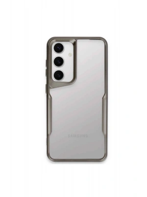 Newface Samsung Galaxy A24 4G Kılıf Boyi Silikon Kapak - Titan Gri