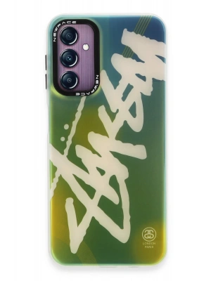 Newface Samsung Galaxy A24 4G Kılıf Estoril Desenli Kapak - Estoril - 2