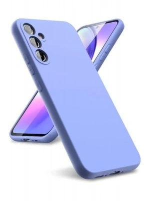 Newface Samsung Galaxy A24 4G Kılıf First Silikon - Lila