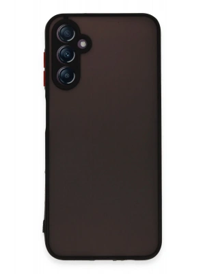 Newface Samsung Galaxy A24 4G Kılıf Montreal Silikon Kapak - Siyah