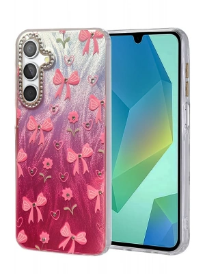 Newface Samsung Galaxy A25 5G Kılıf Blade Aynalı Desenli Kapak - Desen 3