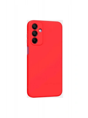 Newface Samsung Galaxy A25 5G Kılıf First Silikon - Kırmızı