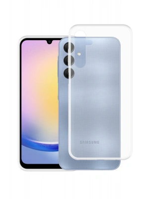 Newface Samsung Galaxy A25 5G Kılıf Lüx Şeffaf Silikon