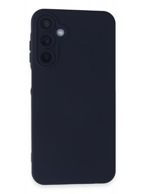 Newface Samsung Galaxy A25 5G Kılıf Nano içi Kadife Silikon - Lacivert