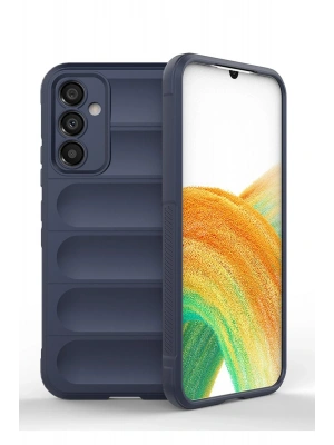 Newface Samsung Galaxy A25 5G Kılıf Optimum Silikon - Lacivert