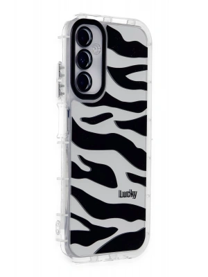 Newface Samsung Galaxy A25 5G Kılıf Reflexion Desenli Kapak - Desen 9