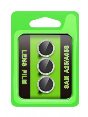 Newface Samsung Galaxy A25 5G Raze Metal Kamera Lens - Gümüş