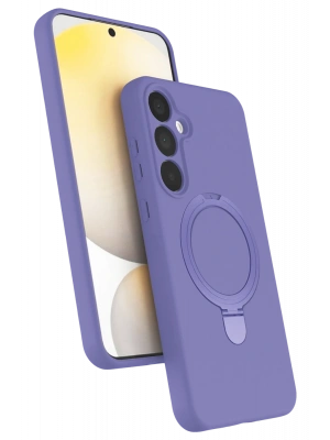 Newface Samsung Galaxy A25 5G Regal Magsafe Standlı Kapak - Lila