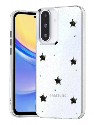 Newface Samsung Galaxy A26 Fiyonk Desenli Kapak - Desen 4