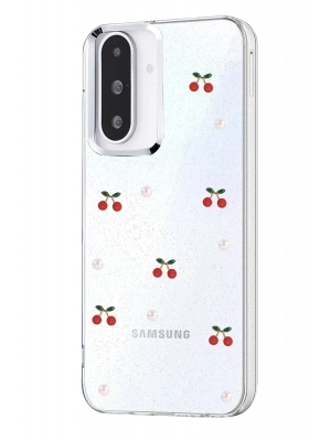 Newface Samsung Galaxy A26 Fiyonk Desenli Kapak - Desen 9