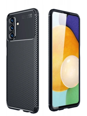 Newface Samsung Galaxy A26 Kılıf Auto Focus Karbon Kapak - Siyah