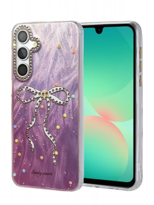 Newface Samsung Galaxy A26 Kılıf Blade Aynalı Desenli Kapak - Desen 1