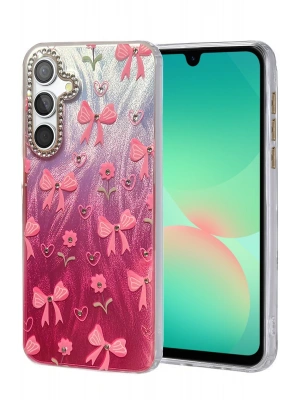 Newface Samsung Galaxy A26 Kılıf Blade Aynalı Desenli Kapak - Desen 3