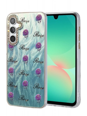 Newface Samsung Galaxy A26 Kılıf Blade Aynalı Desenli Kapak - Desen 9