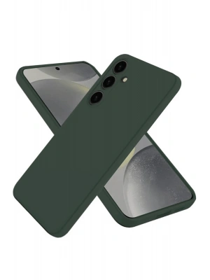 Newface Samsung Galaxy A26 Kılıf First Silikon - Koyu Yeşil