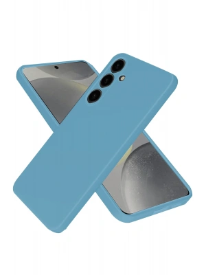 Newface Samsung Galaxy A26 Kılıf Nano içi Kadife Silikon - Mavi