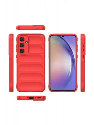 Newface Samsung Galaxy A26 Kılıf Optimum Silikon - Kırmızı