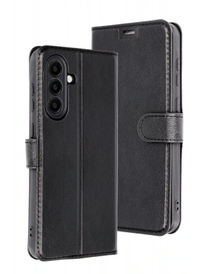 Newface Samsung Galaxy A26 Kılıf Trend S Plus Kapaklı Kılıf - Siyah