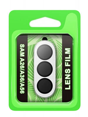 Newface Samsung Galaxy A26 Raze Metal Kamera Lens - Gümüş