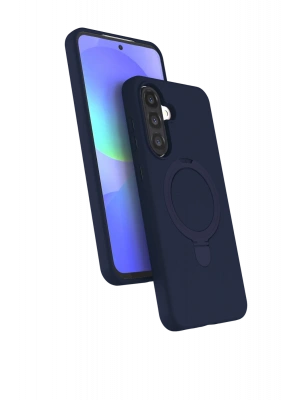 Newface Samsung Galaxy A26 Regal Magsafe Standlı Kapak - Lacivert