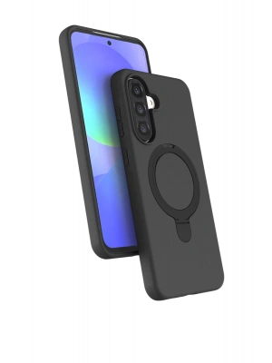 Newface Samsung Galaxy A26 Regal Magsafe Standlı Kapak - Siyah