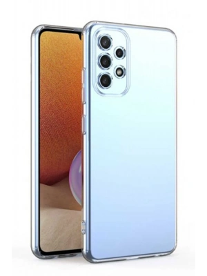 Newface Samsung Galaxy A32 Kılıf Lüx Şeffaf Silikon