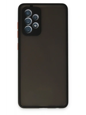 Newface Samsung Galaxy A32 Kılıf Montreal Silikon Kapak - Siyah