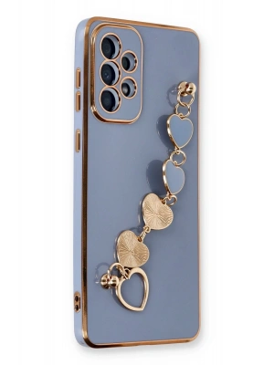 Newface Samsung Galaxy A33 5G Kılıf Esila Silikon - Gri