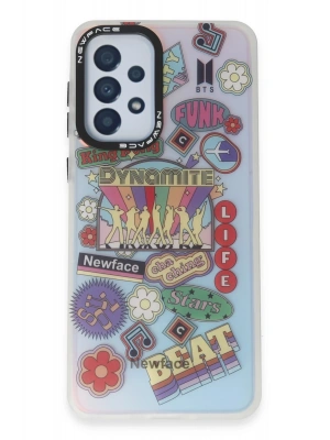 Newface Samsung Galaxy A33 5G Kılıf Estoril Desenli Kapak - Estoril - 14