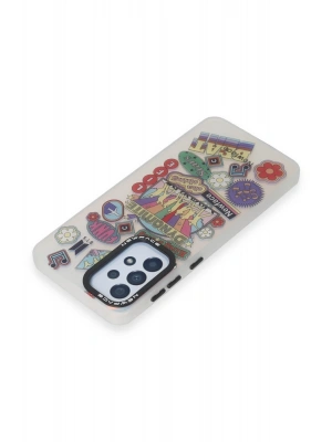 Newface Samsung Galaxy A33 5G Kılıf Estoril Desenli Kapak - Estoril - 14