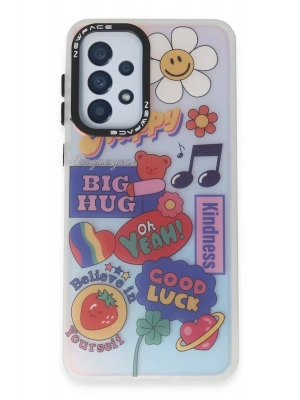 Newface Samsung Galaxy A33 5G Kılıf Estoril Desenli Kapak - Estoril - 15