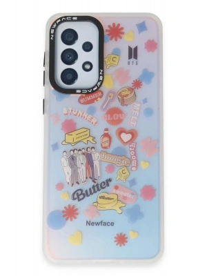 Newface Samsung Galaxy A33 5G Kılıf Estoril Desenli Kapak - Estoril - 16