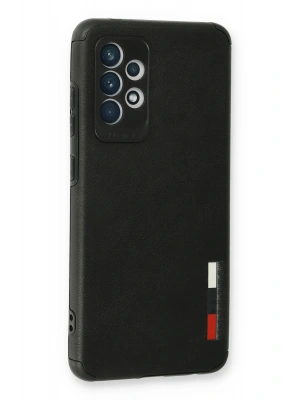 Newface Samsung Galaxy A33 5G Kılıf Loop Deri Silikon - Siyah